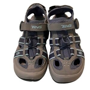 Teva Women's Water Hiking Sandals Strappy Adjustable Cord Casual Sport Comfort‎